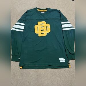 Mitchell & Ness Green Throwback Shirt